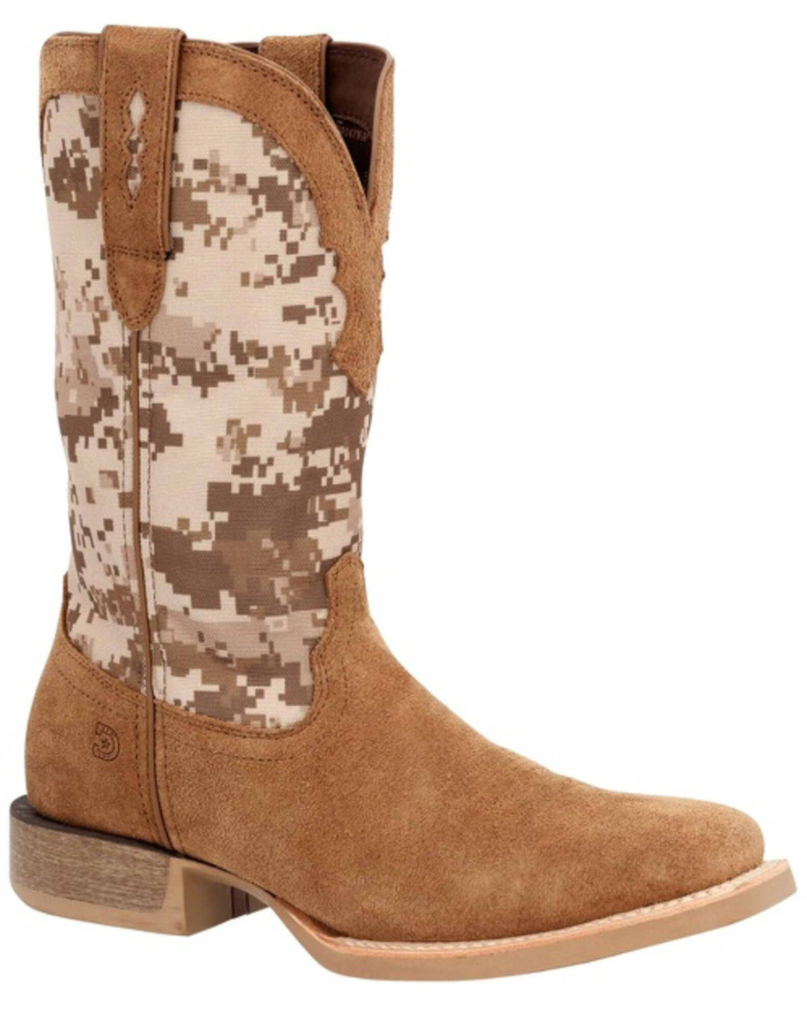 Digital camo cowboy boots best sale
