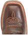 Double H Men's Casino Western Boots - Broad Square Toe, Brown, hi-res
