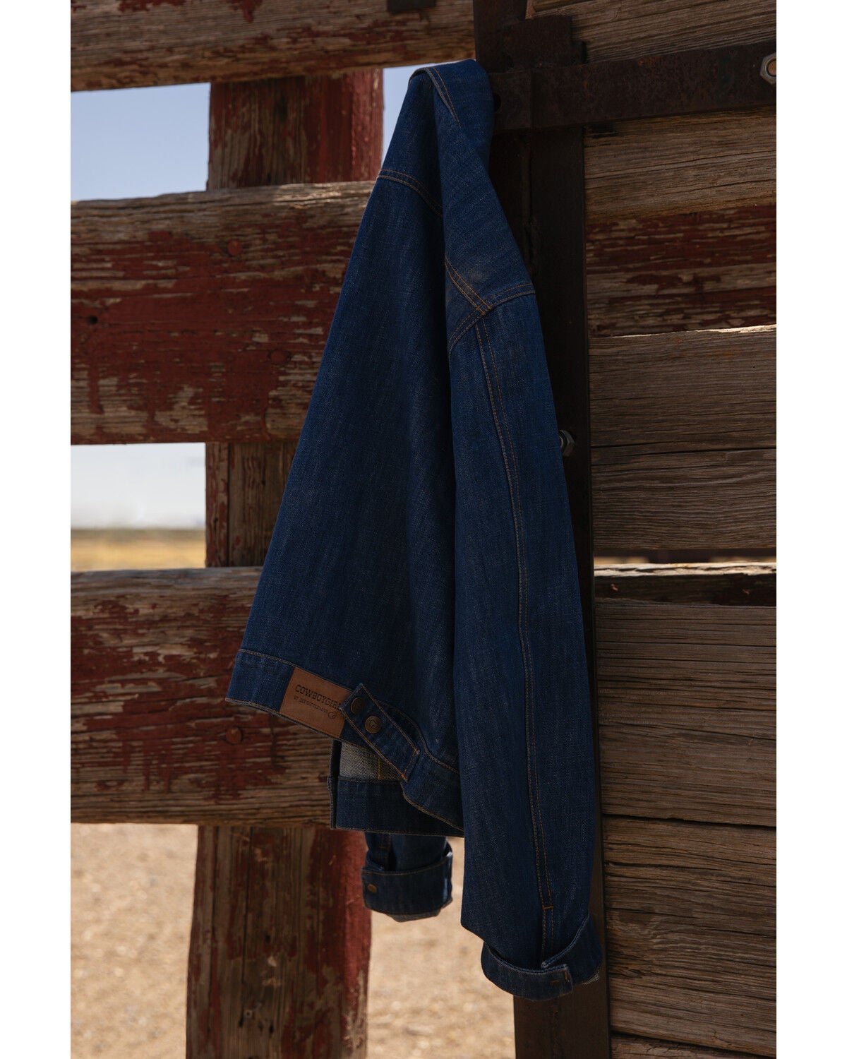 Cowboygirl by Jenna Paulette Women's Cowboyfriend Denim Jacket, Dark Wash, hi-res