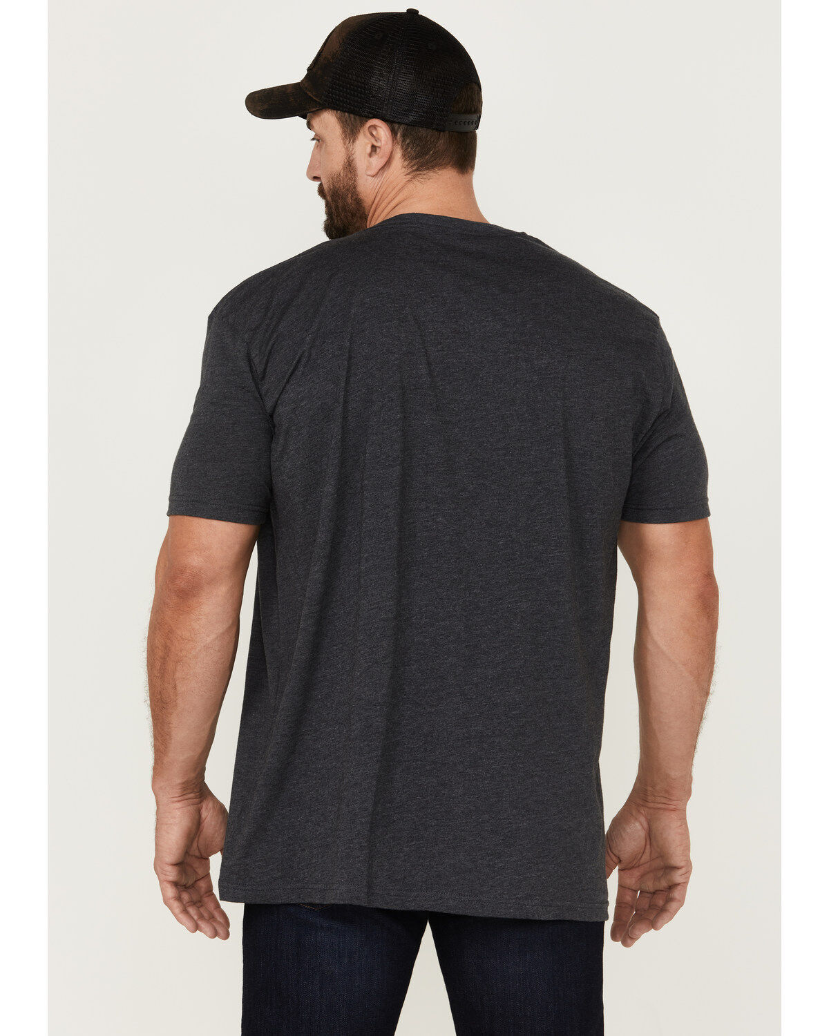 Image #4 - Flag & Anthem Men's Mountain High Smokehouse Graphic T-Shirt, Grey, hi-res