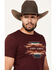 Image #2 - Cody James Men's Southwestern Print Short Sleeve T-Shirt, , hi-res