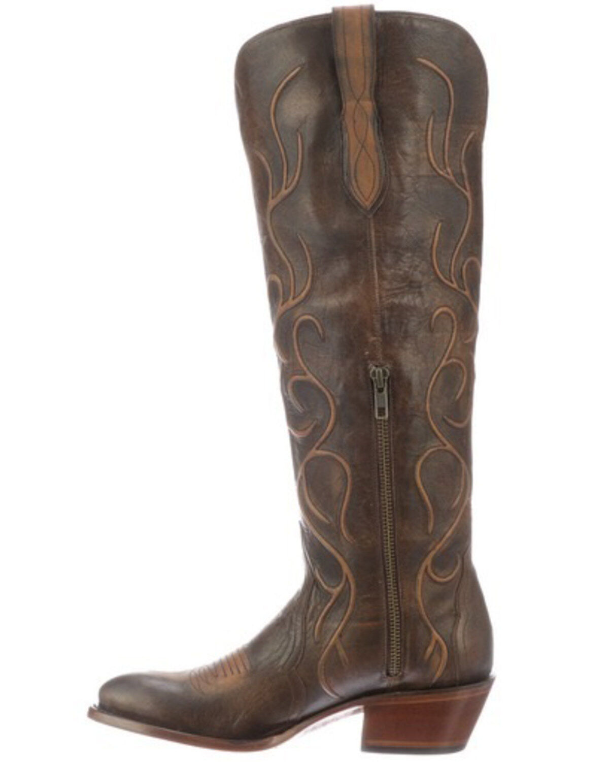 lucchese round toe boots