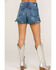 Image #1 - Show Me Your Mumu Women's Arizona High Waisted Stellar Star Shorts, Blue, hi-res