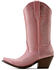 Image #2 - Ariat Women's Amora Western Boots - Snip Toe, Pink, hi-res