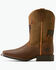 Image #2 - Ariat Boys' Trail Cam Performance Western Boots - Broad Square Toe, Brown, hi-res