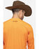 Image #2 - Wrangler Riggs Men's Crew Performance Long Sleeve Work T-Shirt - Big & Tall, Bright Orange, hi-res