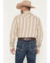 Image #4 - Ariat Men's Hines Retro Striped Long Sleeve Snap Western Shirt, Off White, hi-res
