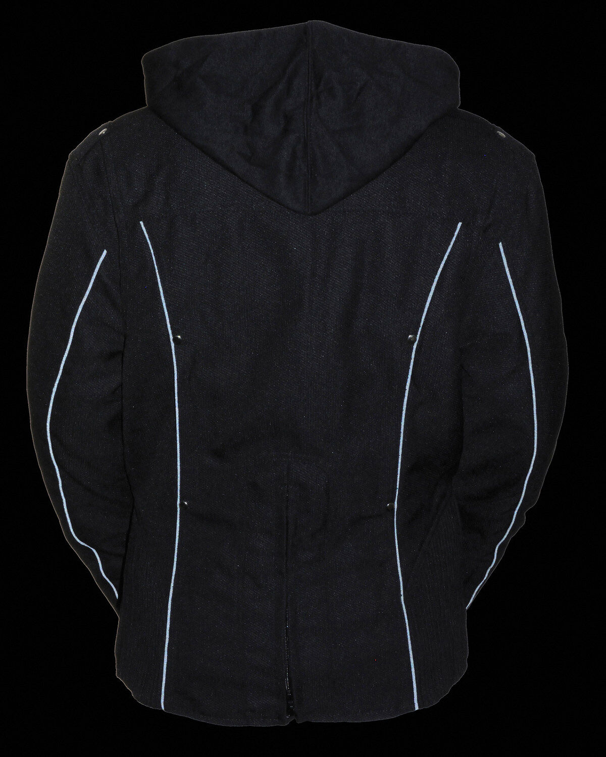 Image #6 - Milwaukee Leather Women's Reflective Tribal 3/4 Textile Jacket - 5X, Black, hi-res