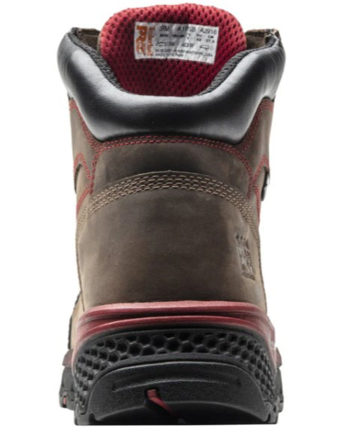 Image #2 - Timberland PRO Men's Bosshog Waterproof Work Boots - Composite Toe, Brown, hi-res