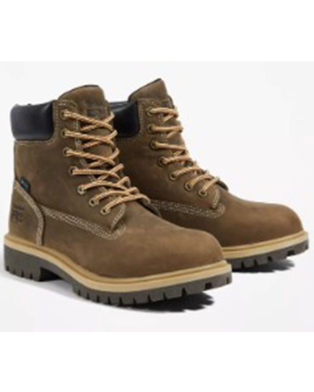 Timberland PRO Women's 6" Waterproof Insulated 200g Work Boots - Steel Toe, Brown, hi-res