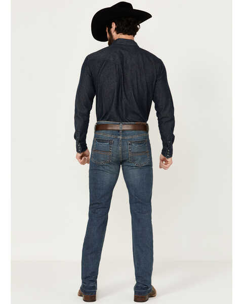 Image #3 - Cody James Men's Grullo Medium Wash Slim Straight Stretch Denim Jeans, Medium Wash, hi-res