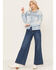 Image #4 - Driftwood Women's Light Wash Daisy Daydreaming Denim Jacket, Light Wash, hi-res