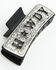 Image #1 - Idyllwind Women's Howdy Stamped Metal Hair Clip, Black, hi-res