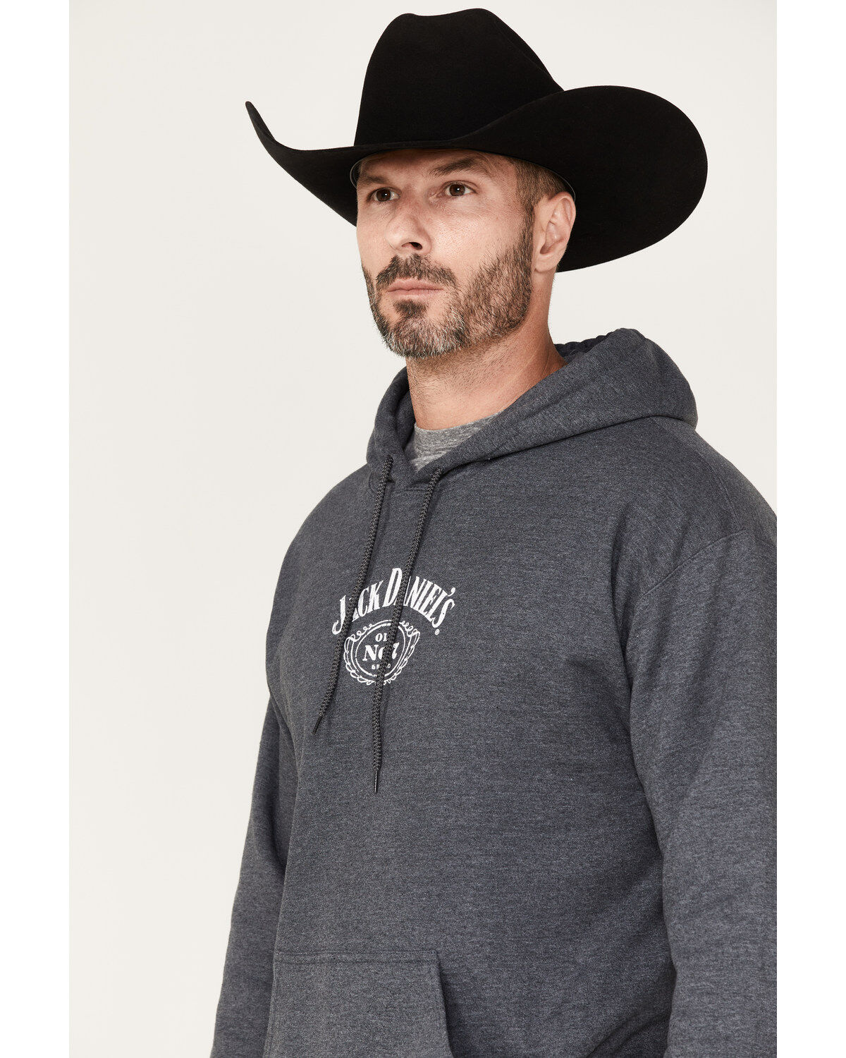 Image #2 - Jack Daniel's Men's Label Pullover Hoodie , , hi-res