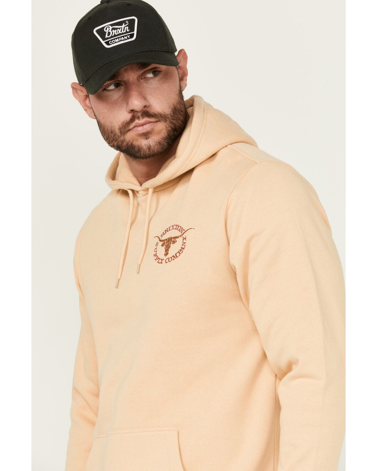 Image #2 - Brixton Men's Boswell Hooded Sweatshirt, , hi-res
