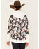 Image #4 - Hooey Women's Boot Barn Exclusive Contrast Floral Print Hoodie, Black, hi-res