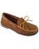 Minnetonka Men's Camp Moccasins - Moc toe, Dusty Brn, hi-res