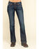Ariat Women's Rebar Mid Rise Durastretch Riveter Work Bootcut Jeans, Blue, hi-res