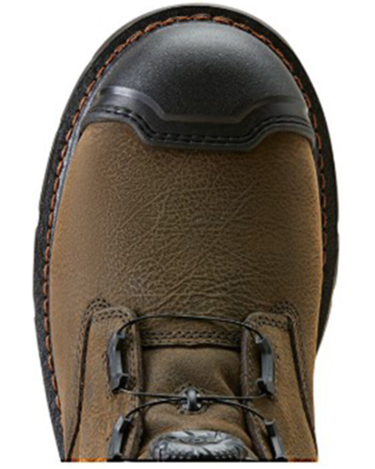 Image #4 - Ariat Men's 6" Stump Jumper BOA® Waterproof Work Boots - Composite Toe, Brown, hi-res