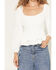 Image #3 - Originality Women's Boot Barn Exclusive Emma Long Sleeve Peplum Top, Ivory, hi-res