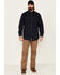 Image #2 - Ariat Men's FR Featherlight Long Sleeve Button Down Work Shirt, Navy, hi-res