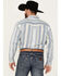 Image #4 - Scully Men's Serape Striped Long Sleeve Pearl Snap Western Shirt, , hi-res