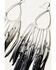 Idyllwind Women's Leather Ombre Studded Rolynn Earrings , Black, hi-res
