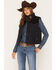 Image #1 - Ariat Women's Dalton Vest, Black, hi-res