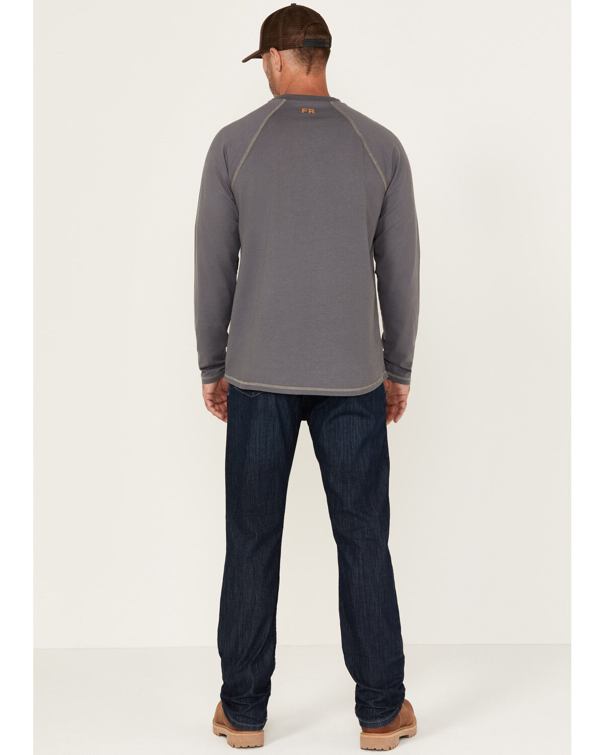 Image #3 - Lapco Men's FR Comfort Flex Low Bootcut Work Jeans, Indigo, hi-res