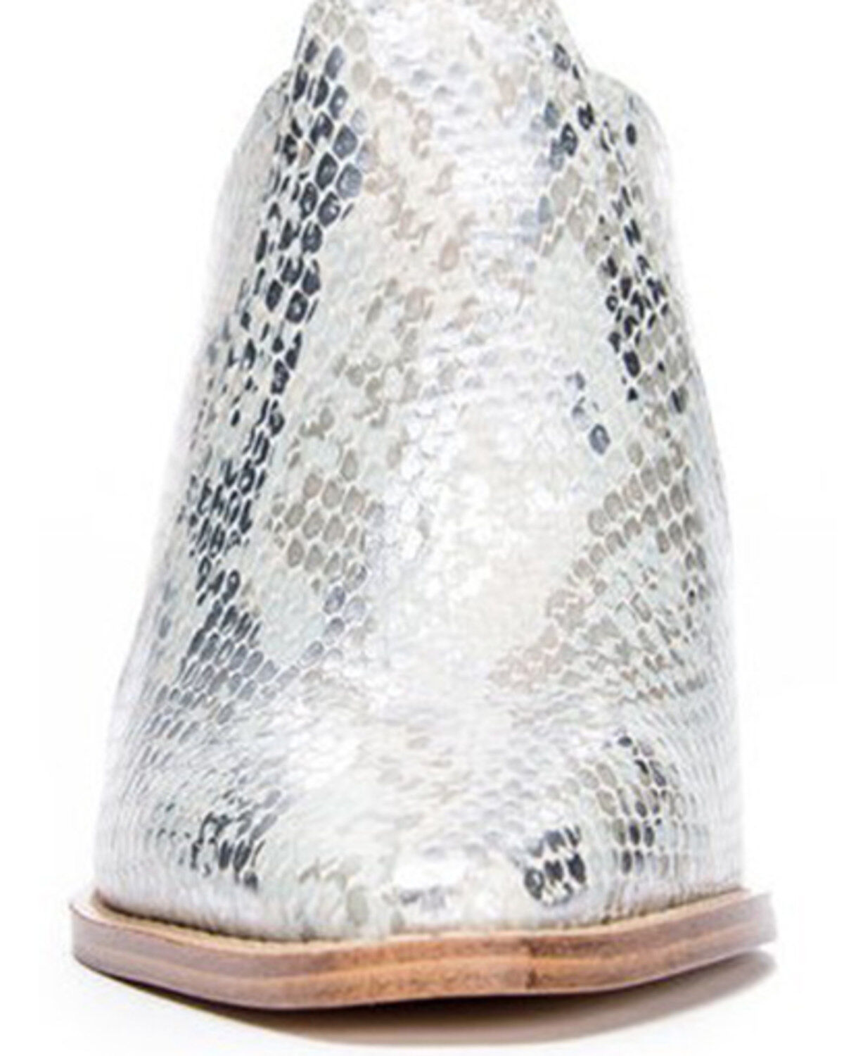 Image #4 - Chinese Laundry Women's Beaute Aqua Snake Print Fashion Mule - Round Toe, Cream, hi-res