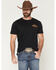 Image #2 - Sendero Provisions Men's Shootin' Hand! Salud! Short Sleeve Graphic T-Shirt, Black, hi-res