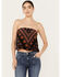 Free People Women's Borderline Tube Top, Black, hi-res