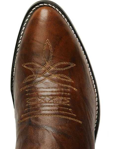 Image #6 - Justin Men's 13" Deerlite Western Boots, Chestnut, hi-res