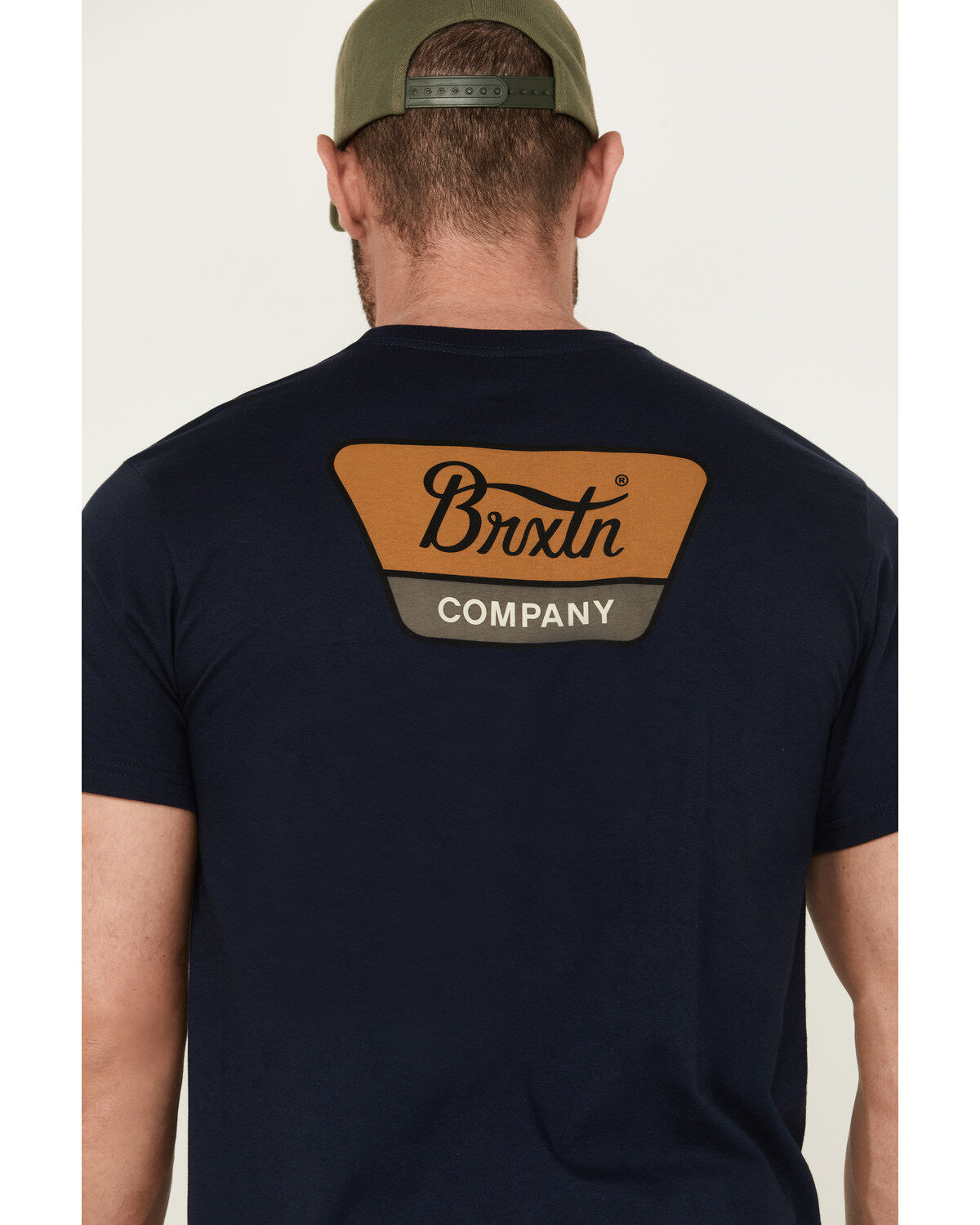 Image #4 - Brixton Men's Linwood Logo Short Sleeve Graphic T-Shirt, , hi-res