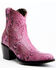 Image #1 - Idyllwind Women's Badass Exotic Python Western Booties - Round Toe, Pink, hi-res