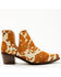 Image #2 - Myra Bag Women's Snug Western Booties - Snip Toe, Brown, hi-res