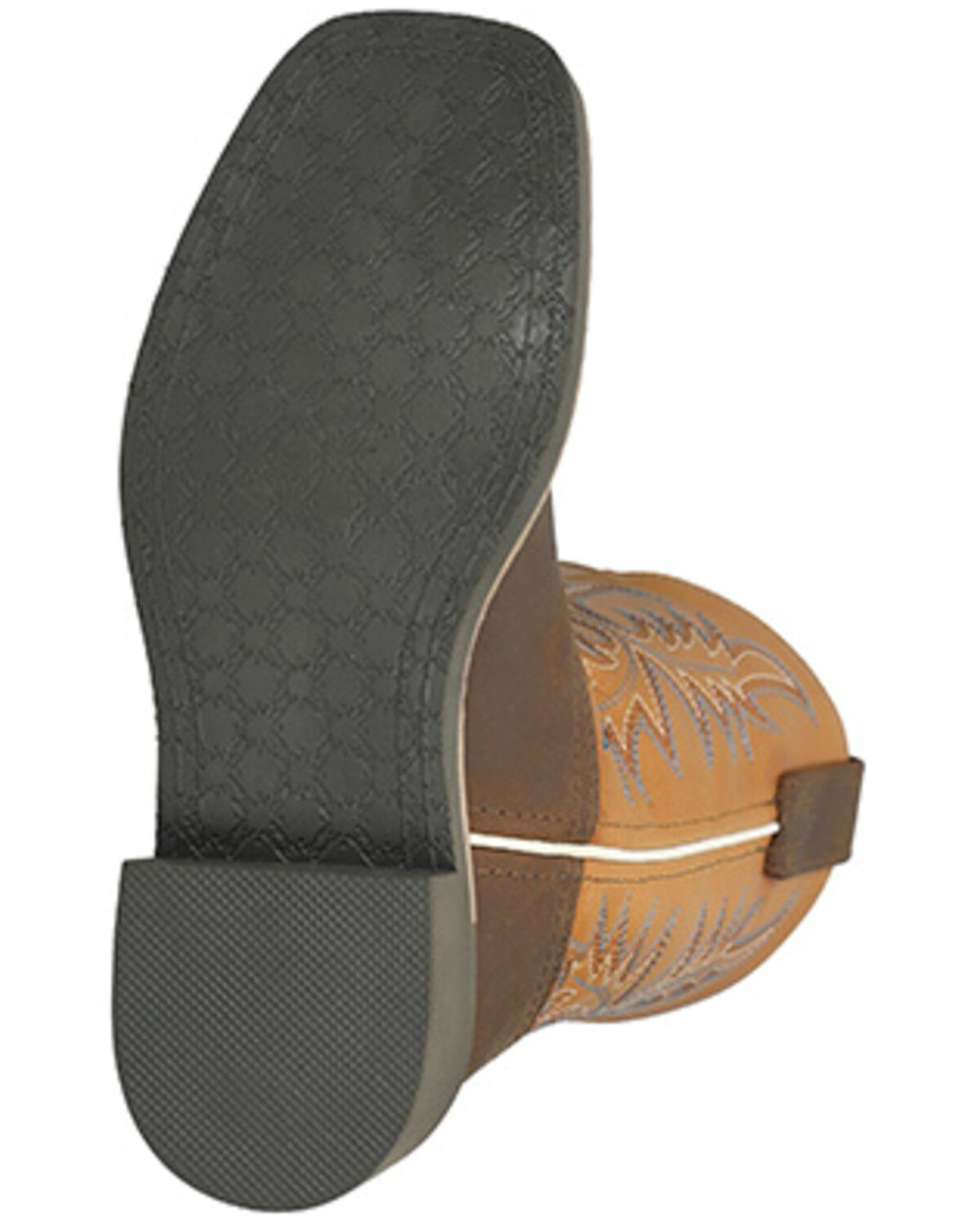 Image #7 - Smoky Mountain Boys' Adobe Western Boots - Broad Square Toe, Brown, hi-res