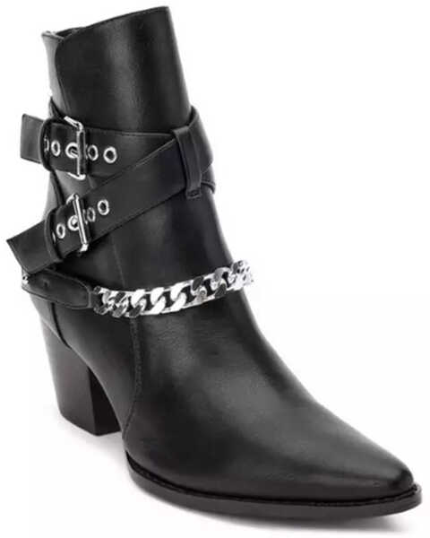 Matisse Women's Jill Fashion Booties - Pointed Toe, Black, hi-res