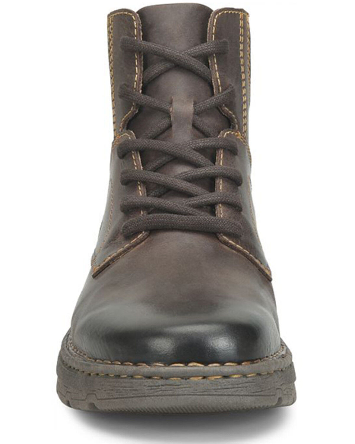 Image #4 - Born Men's Erik Casual Boots - Round Toe, Dark Brown, hi-res