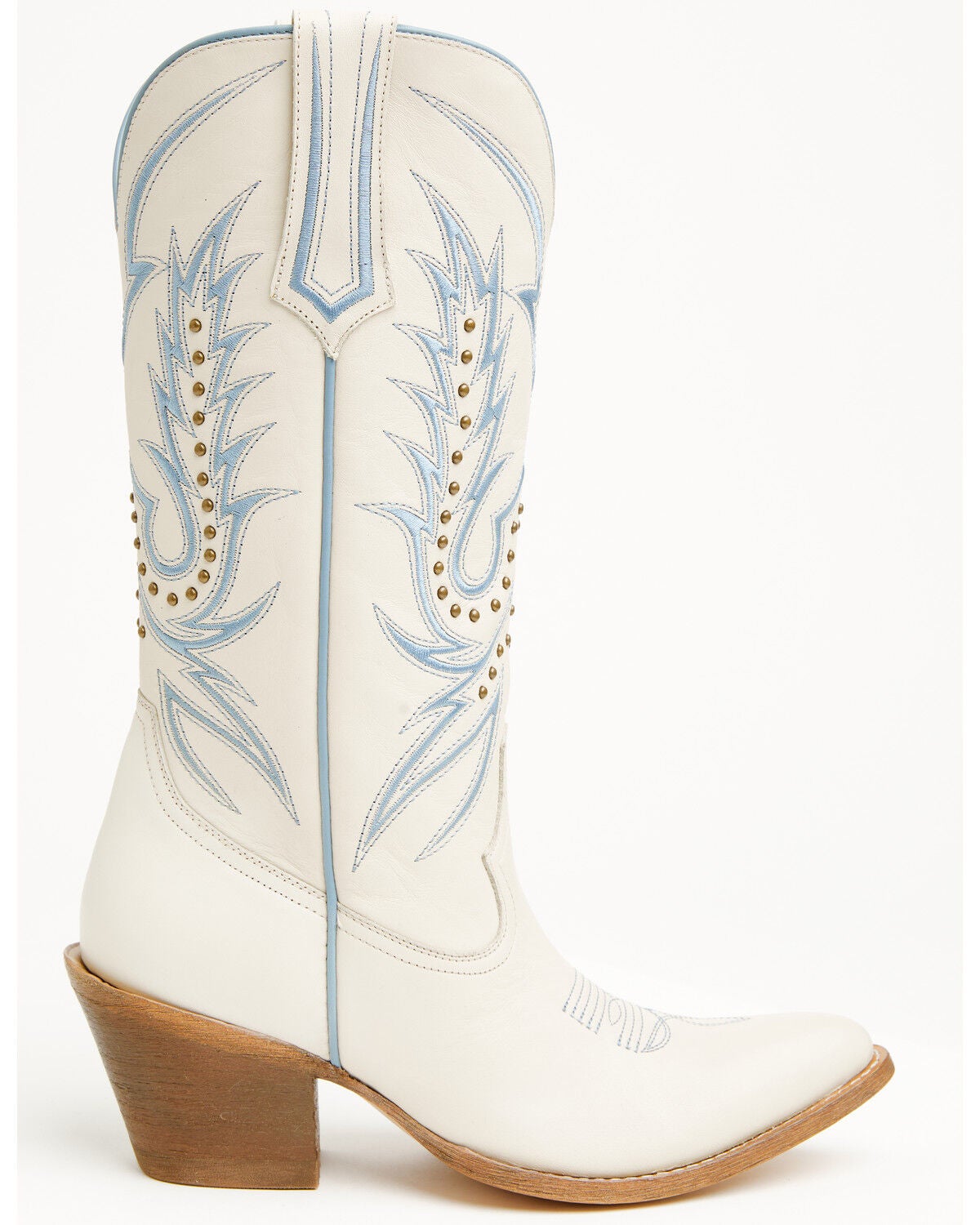 Image #2 - Idyllwind Women's Double Down Western Boots - Round Toe, White, hi-res