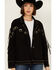 Image #1 - Vocal Women's Concho Studded Fringe Jacket, , hi-res