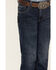 Wrangler 20X Youth Boys' Dark Wash Slim Fit Vintage Bootcut Denim Jeans, Dark Wash, hi-res