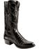 Lucchese Handmade 1883 Black Crocodile Belly Cowboy Boots - Medium Toe, , hi-res