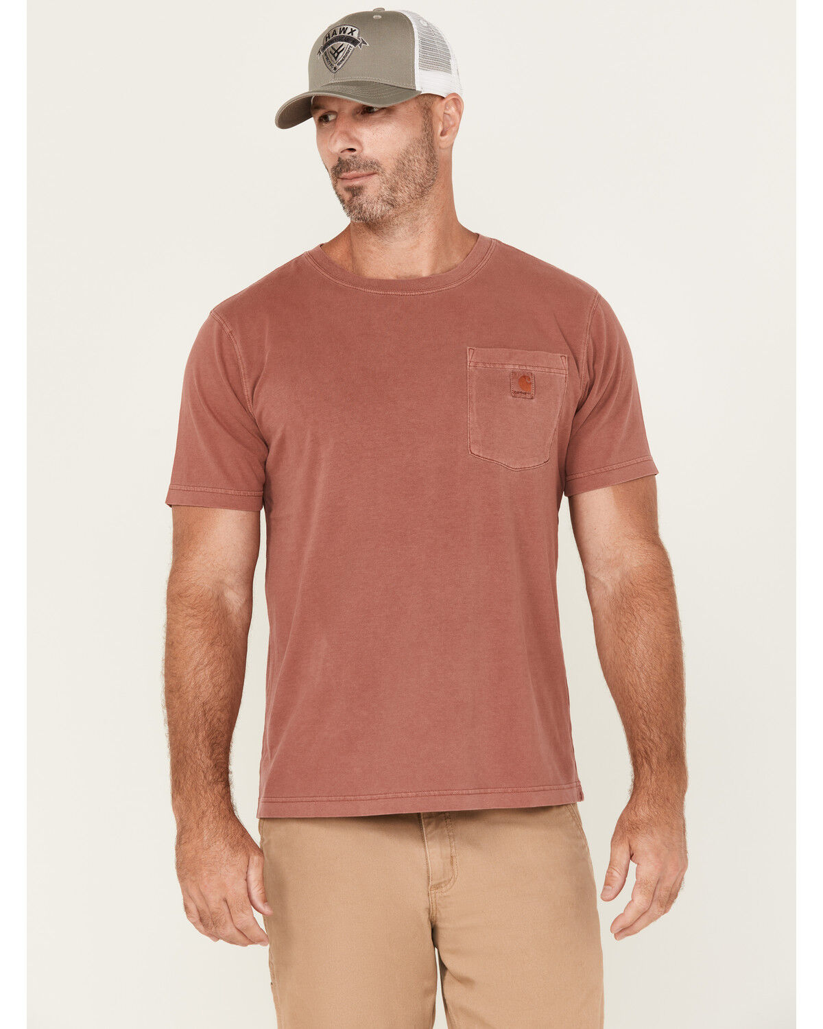 Carhartt Men´s Relaxed Fit Midweight Short Sleeve Garment Dyed PocketT-Shirt