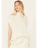 Free People Women's Rosemary Knit Top and Skirt Set - 2 Piece, Cream, hi-res