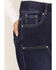 Image #2 - Rodeo Quincy X Boot Barn Women's Not Our First Rodeo Dark Wash High Rise Wide Leg Stretch Denim Jeans, Dark Wash, hi-res