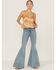 Image #4 - Shyanne Women's Smocked Empire Beige Satin Cami, Beige/khaki, hi-res