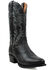 Image #1 - Dan Post Men's 13" Elko Distressed Western Boots - Round Toe, Black, hi-res