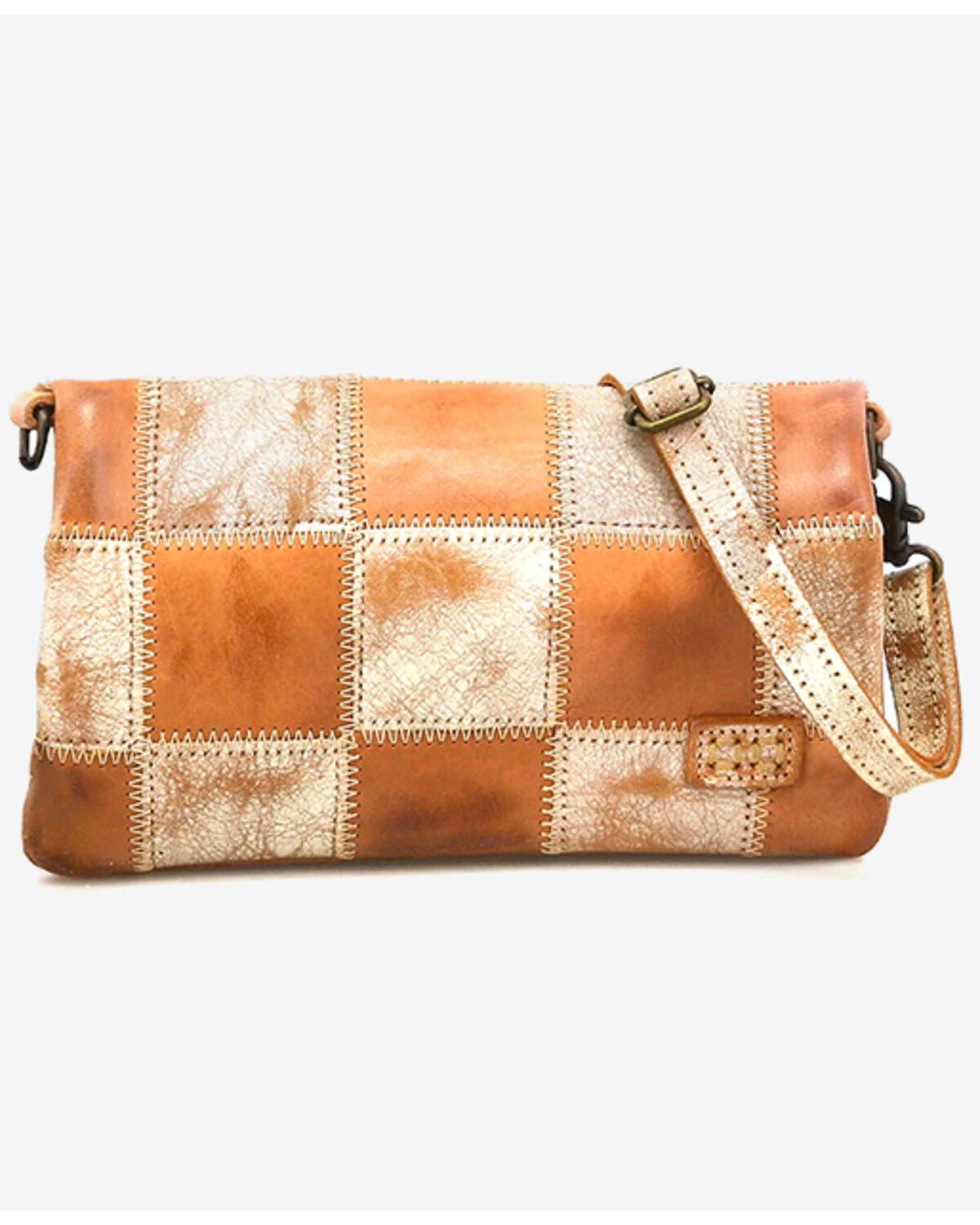 Image #1 - Bed Stu Women's Cadence PW Crossbody Bag, Tan, hi-res