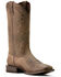 Image #1 - Ariat Men's Sting Western Boots - Broad Square Toe, Brown, hi-res